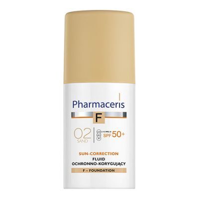 PHARMACERIS F fluid ochronno-korygujący SPF50+ 02 SAND 30 ml