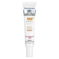 Pharmaceris W Medi Protect Tone Medyczny krem ochronny BB SPF 100+ 02 Sand, 40 ml