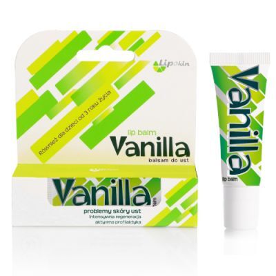 PHARMACY LAB Lipskin Vanilla Balsam do ust dla dzieci, 8 g