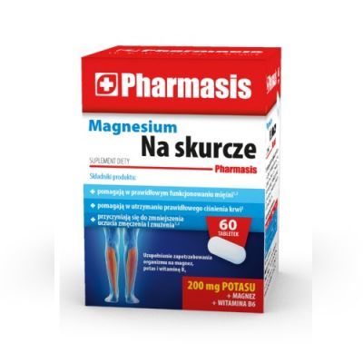 PHARMASIS MAGNESIUM NA SKURCZE 60 tabletek