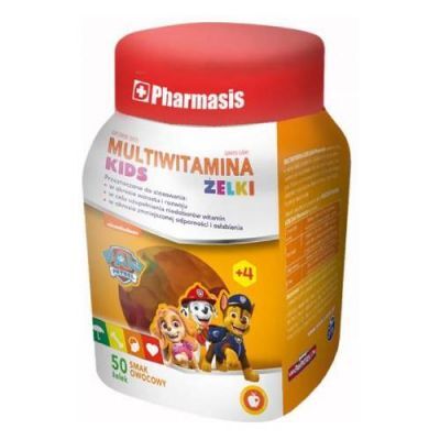 Pharmasis Multiwitamina Kids Żelki Psi Patrol, 50 szt.