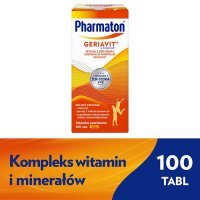 PHARMATON GERIAVIT 100 tabletek