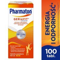 PHARMATON GERIAVIT 100 tabletek