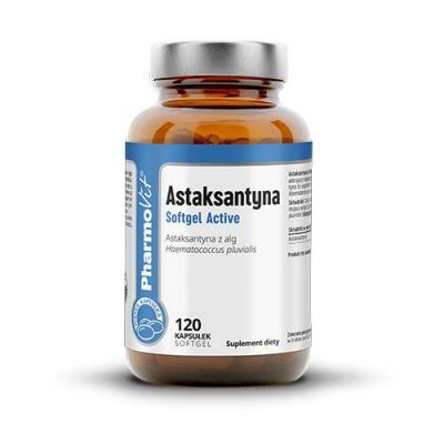 PharmoVit Astaksantyna Softgel Active, 120 kaps.