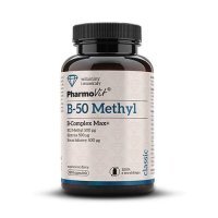 PHARMOVIT B-50 Methyl B-Complex Max, 120 kaps.