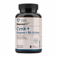 PHARMOVIT Cynk+Magnez+B6 Active 120 kapsułek