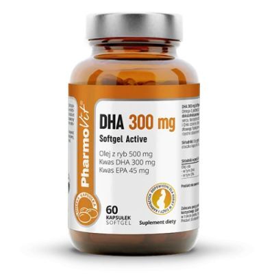 Pharmovit DHA 300 mg Softgel Active, 60 kaps.