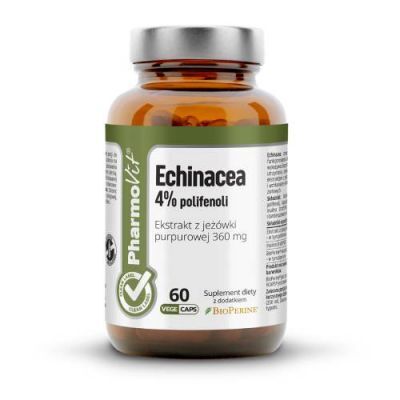 PHARMOVIT Echinacea 4% Polifenoli, 60 kapsułek