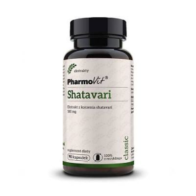 PHARMOVIT Ekstrakt Shatavari 500mg, 90 kapsułek