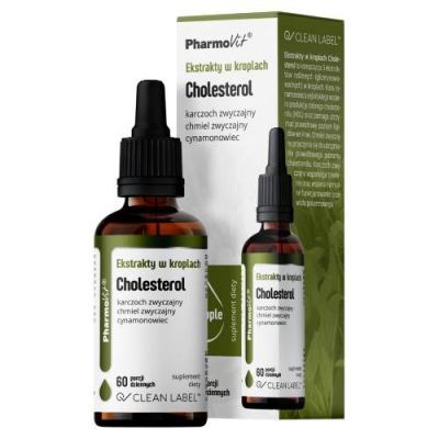 PHARMOVIT Ekstrakty w kroplach Cholesterol, 30 ml