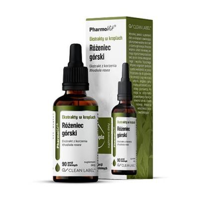 PharmoVit Ekstrakty w kroplach Różeniec górski, 30 ml
