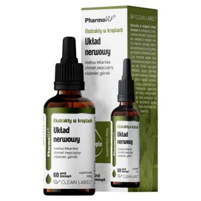 Pharmovit Ekstrakty w kroplach Układ Nerwowy, 30 ml