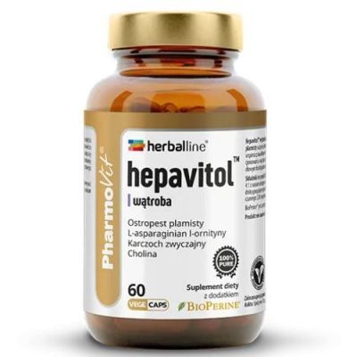Pharmovit Herbaline Hepavitol, 60 kaps.