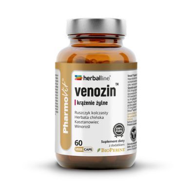 PHARMOVIT HERBALLINE VENOZIN krążenie żylne 60kapsułek