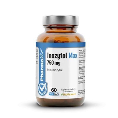 PHARMOVIT Inozytol Max 750mg, 60 kapsułek