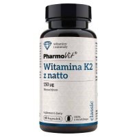 PHARMOVIT K2 z Natto 150 µg 60 kapsułek
