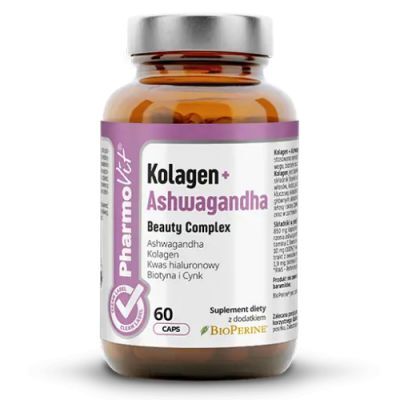 Pharmovit Kolagen + Ashwagandha Beauty Complex, 60 kaps.