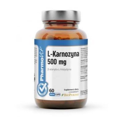 PHARMOVIT L-Karnozyna 500mg, 60 kapsułek