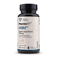 PHARMOVIT MSM Siarka organiczna 750 mg 120 tabletek