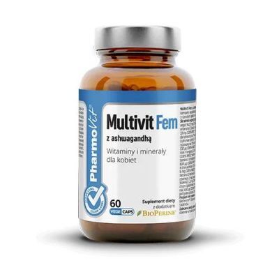 Pharmovit Multivit Fem ashwagandha, 60 kaps.