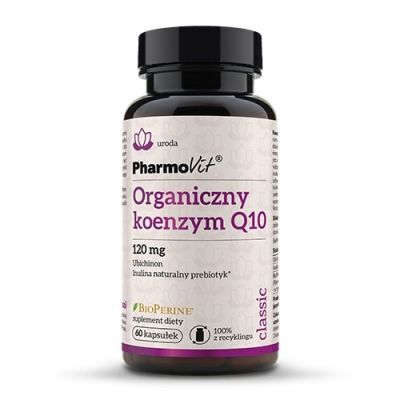 PHARMOVIT Organiczny koenzym Q10, 60 kapsułek