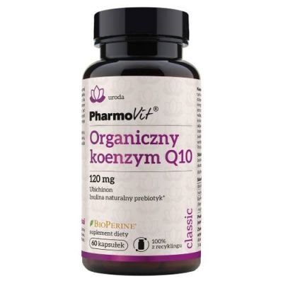 PHARMOVIT Organiczny koenzym Q10, 60 kapsułek