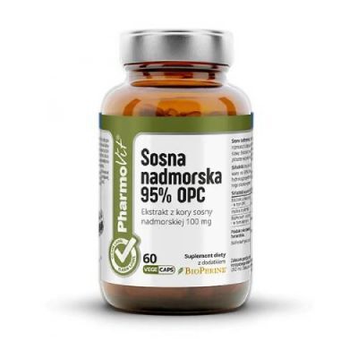 PHARMOVIT Sosna nadmorska 100mg, 60 kapsułek