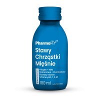 PHARMOVIT Stawy Chrząstki Mięśnie Supples &amp; Go shot, 100ml