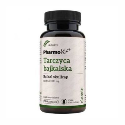 PHARMOVIT Tarczyca bajkalska 400mg, 90kaps.