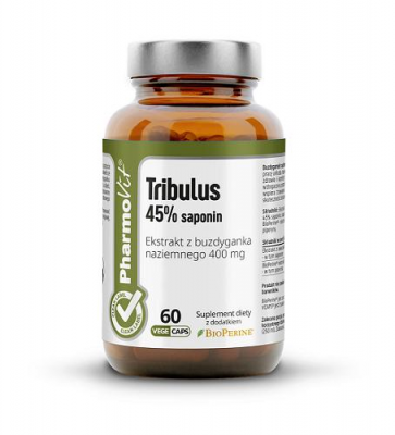 PHARMOVIT Tribulus 45% saponin 60 kapsułek