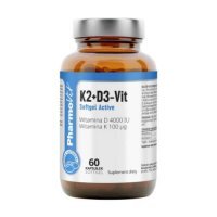 PHARMOVIT Witamina K2+D3-Vit, 60 kapsułek