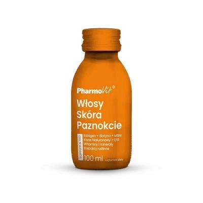 PHARMOVIT Włosy Skóra Paznokcie Supples & Go, 100 ml