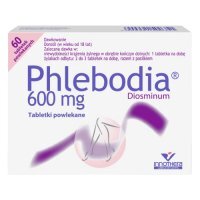 Phlebodia 600 mg, 60 tabletek powlekanych