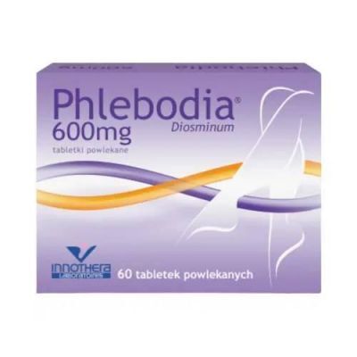 Phlebodia 600 mg, 60 tabletek powlekanych