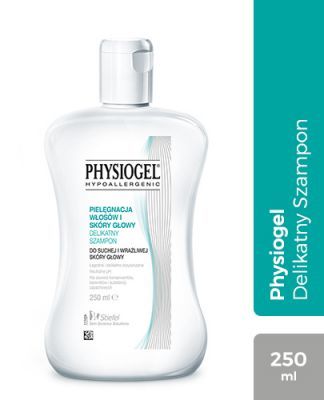 PHYSIOGEL szampon delikatny do suchej i wrażliwej skóry głowy 250 ml