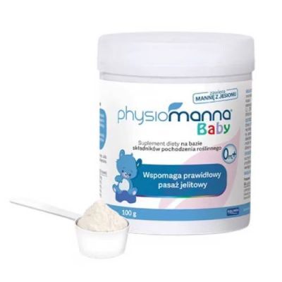 Physiomanna Baby na zaparcie u dzieci, 100 g