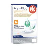 PIC AquaBloc Pooperacyjny plaster antybakteryjny 15x10cm, 5szt.