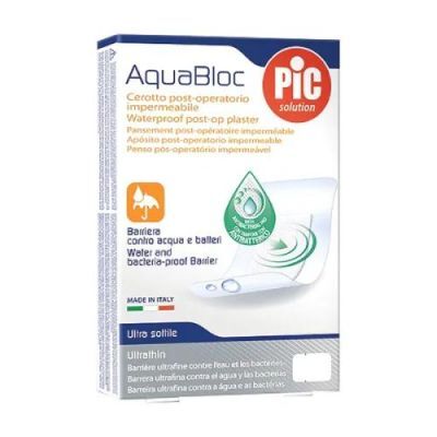 PIC AquaBloc Pooperacyjny plaster antybakteryjny 15x10cm, 5szt.
