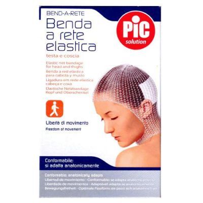 PIC Bende Elastyczna siatka opatrunkowa na głowę 3m, 1szt.