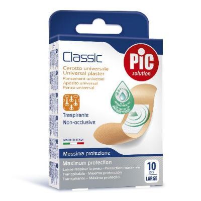 PIC Classic Plastry antybakteryjne duże, 10 szt.