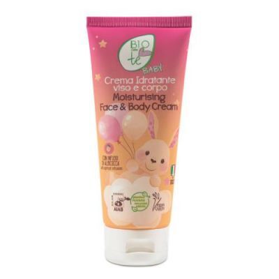 Pierpaoli Bioconte Baby Nawilżający krem do twarzy i ciała dla dzieci i niemowląt, 100 ml