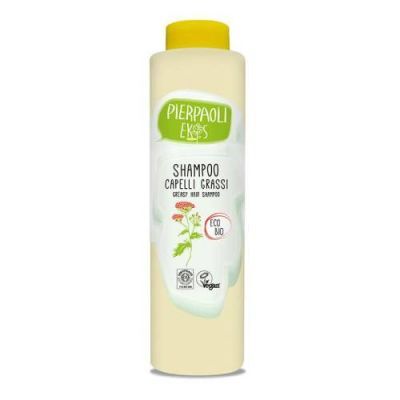 Pierpaoli Ekos Personal Care Szampon do włosów tłustych z ekstraktem z organicznego krwawnika, 500 ml