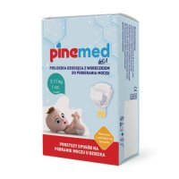 PINEMED Pieluszka dziecięca z woreczkiem do pobierania moczu 5-11kg, 1 sztuka