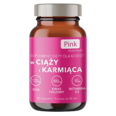 Pink Mama W ciąży i karmiąca, 30 kaps.
