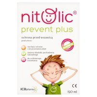 PIPI NITOLIC PREVENT PLUS Ochrona przeciw wszawicy 150 ml