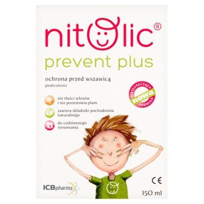 PIPI NITOLIC PREVENT PLUS Ochrona przeciw wszawicy 150 ml