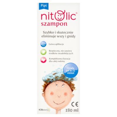 Pipi Nitolic Szampon, 180 ml