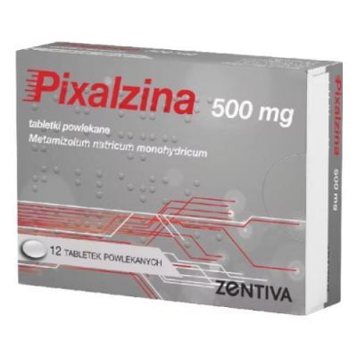 PIXALZINA 500 mg 12 tabletek
