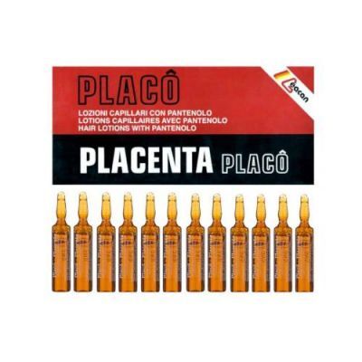 PLACENTA PLACO Ampułki przeciwko wypadaniu włosów 12 x 10 ml