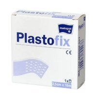 PLASTOFIX Włókninowa taśma samoprzylepna 2,5cmx10m niejałowy